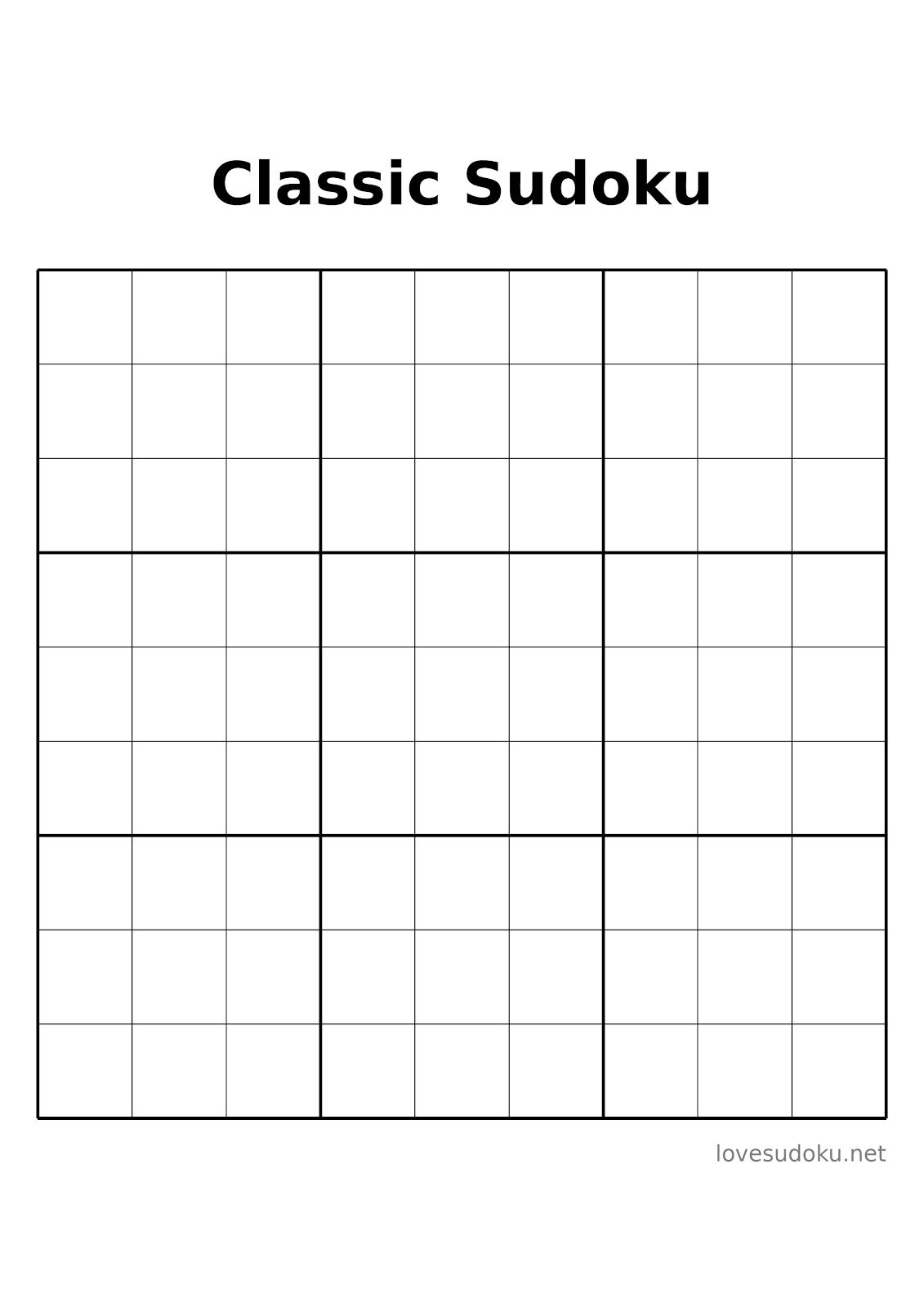 what is a block in sudoku